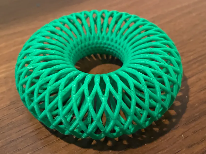 Toroid made of circle rings