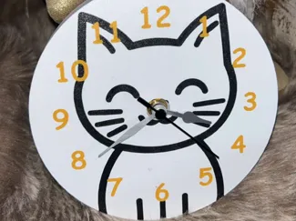 Cat Clock Bambu Kit