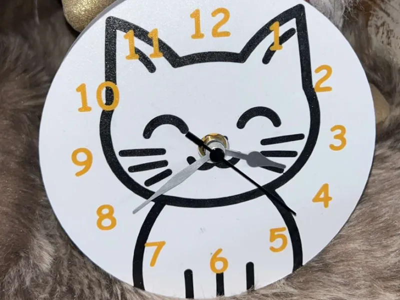 Cat Clock Bambu Kit