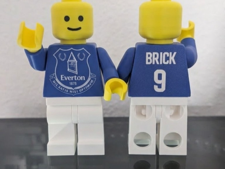 Grosser Brick Man - FC Everton - 20cm - modular