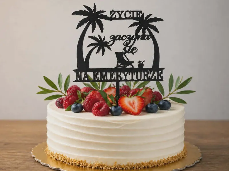 Topper na Tort – Życie zaczyna się na emeryturze