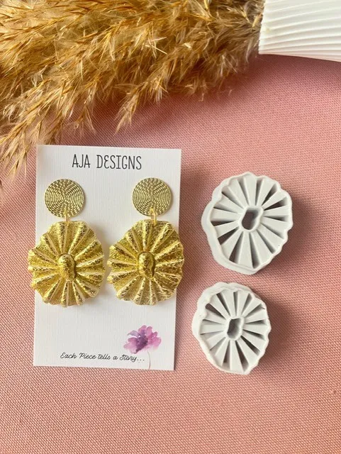 Polymer Clay Earring Mold 36 view 2