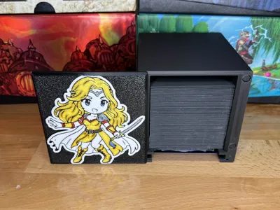 MTG Commander Deck Box Final Fantasy - Celes - Free 3D Print Model -  MakerWorld