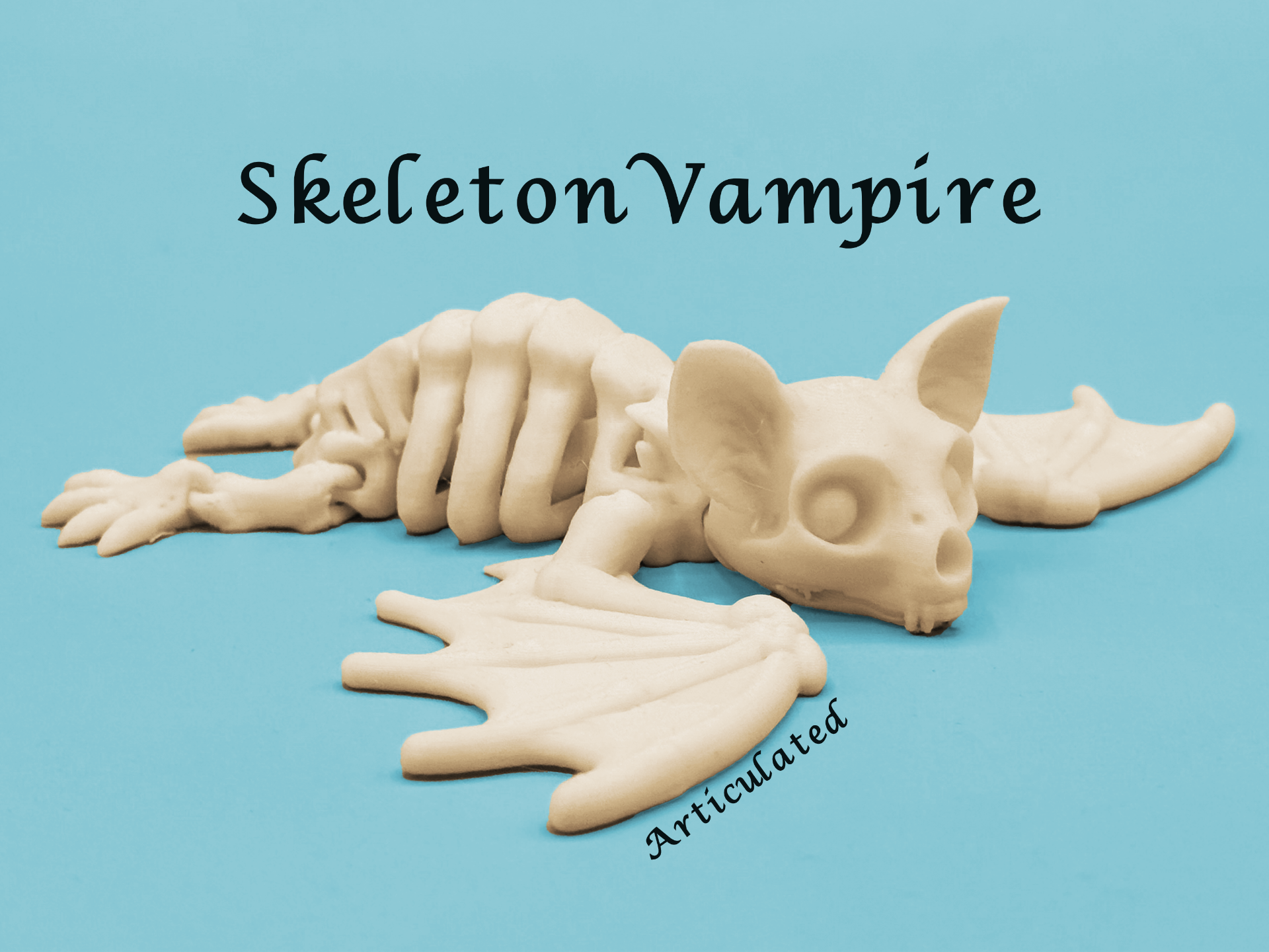 Articulated skeleton vampire