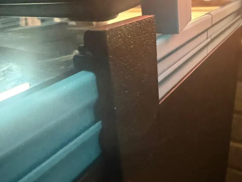 Brackets with locking tabs