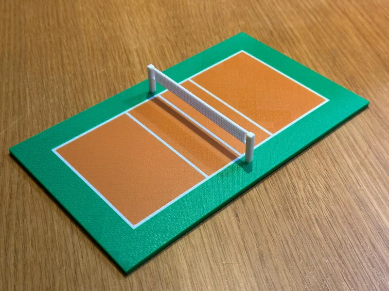 Mini Campo da Pallavolo 3D – Volley Court 