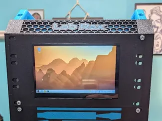 10-Inch Rack Mount for Elecrow 7-Inch Display