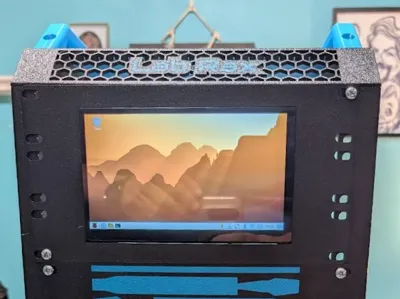 10-Inch Rack Mount for Elecrow 7-Inch Display