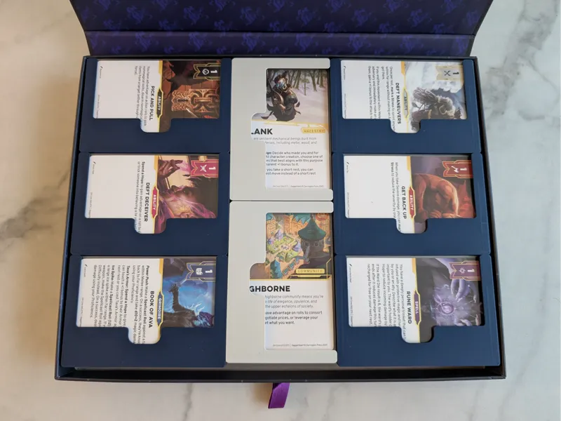 Daggerheart Sleeved Card Holder (Base Set)