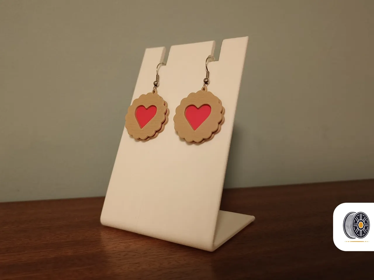 Biscuit Bliss | A valentine's day earring gift view 3
