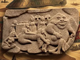 Ne Ganna Dateel Jabba the Hutt Relief - Derivative