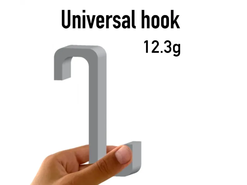 Universal hook / hanger ~12.3g
