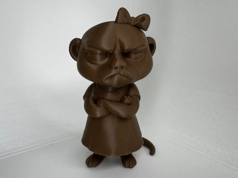 Grumpy Erdmännchen Dame