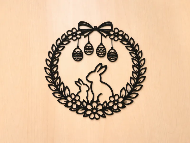 Easter wreath