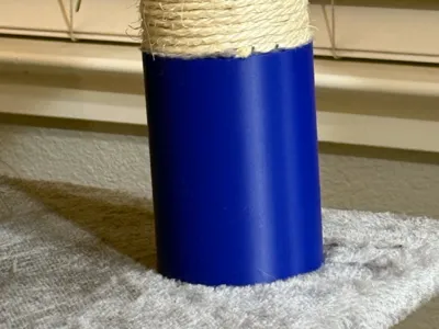 Cat tree pole enforcement