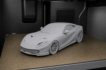 Accesorio para impresora 3D: Ferrari 812 Superfast Cardusio 2020 — vista de referencia 2