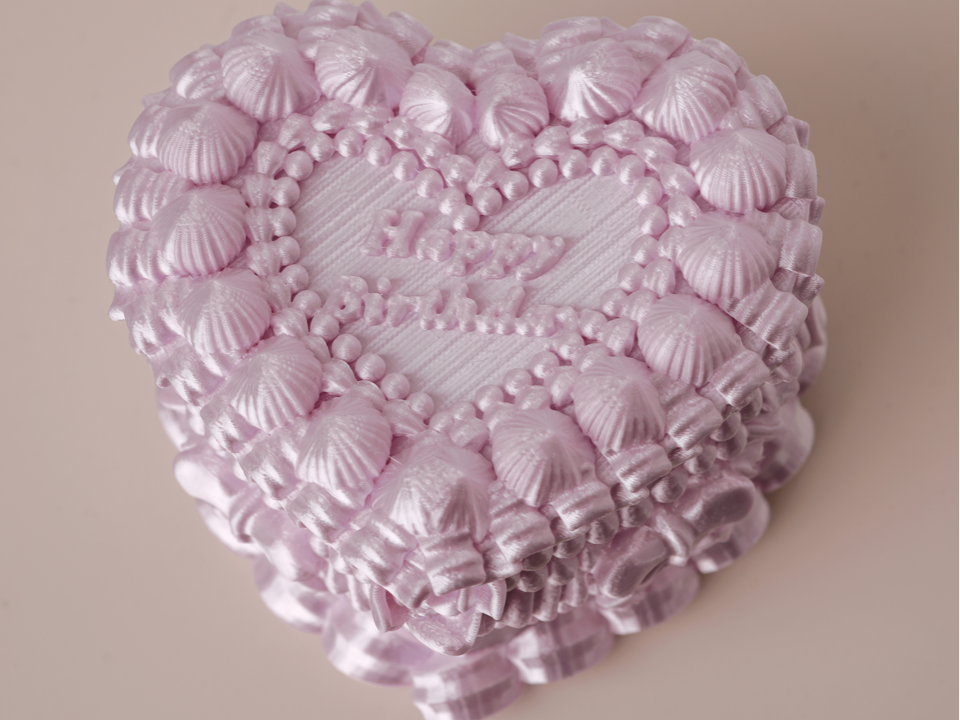 山茶花生日蛋糕收纳盒 Birthday Cake Case Box