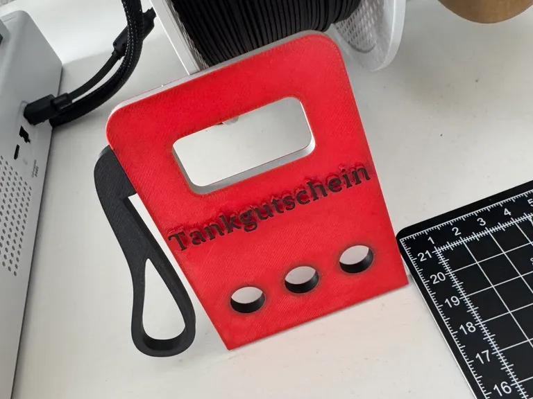 Tankgutschein für Bargeld