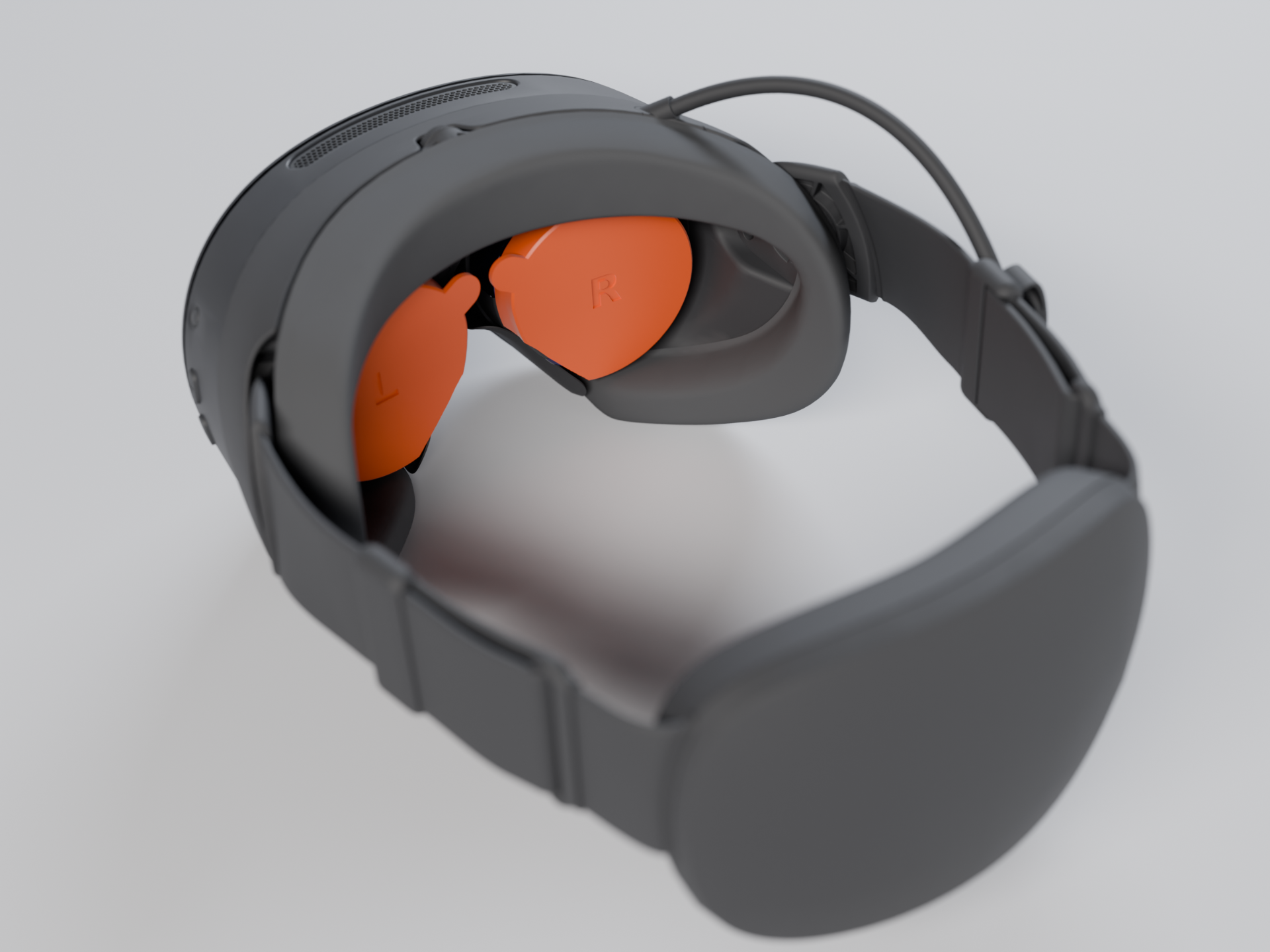 Steam Frame Lens Covers strap-compatible, no-touch - 1