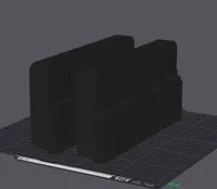 Vertical Printing - 0.2mm layer, 2 walls, 25% infill