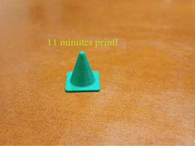 Traffic cone (test print model)