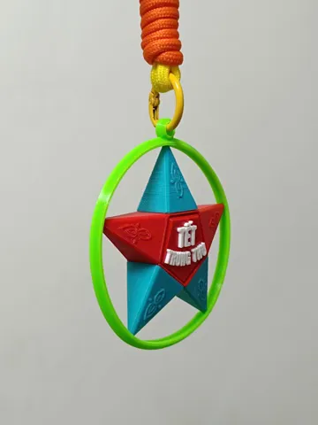 Accesorio de iluminación decorativa: Mid-Autumn Star Lantern – Custom Clicker Keycap — vista de referencia 5
