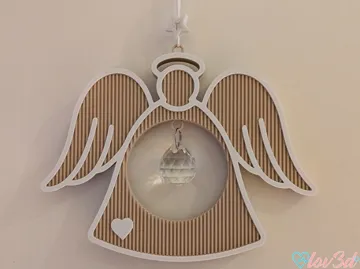Marco decorativo: Boho Angel Crystal Suncatcher — vista de referencia 3