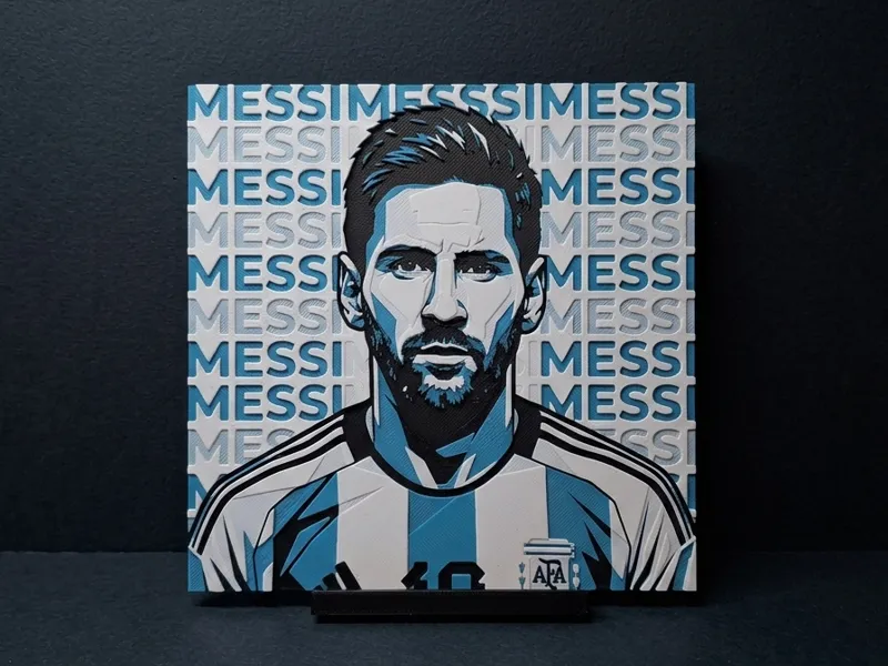 Messi Messi Messi - Hueforge 