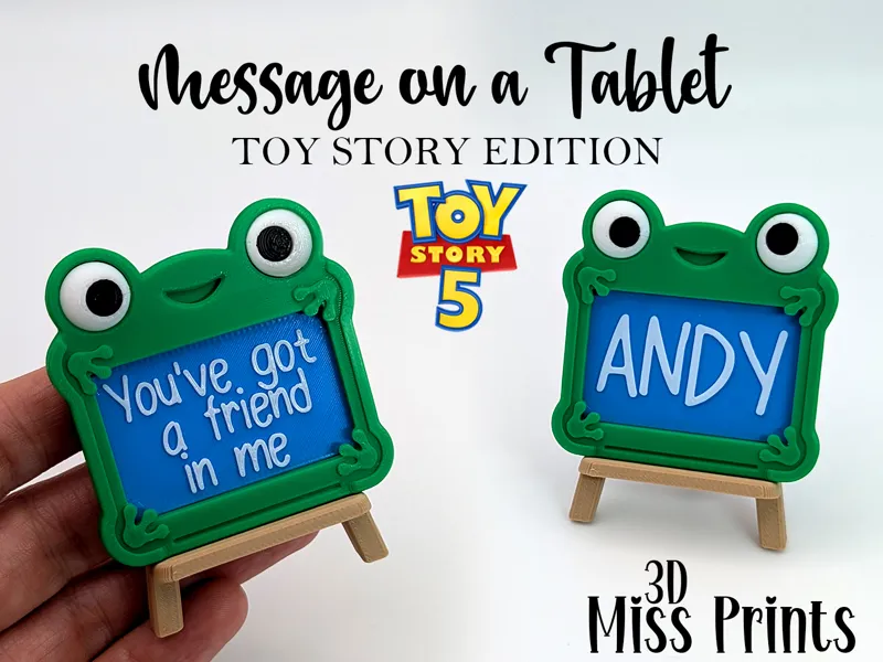 Message on a Tablet (Toy Story Edition)
