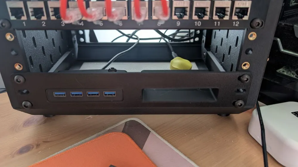 Orico usb hub 10 inch rack mount - Free 3D Print Model - MakerWorld