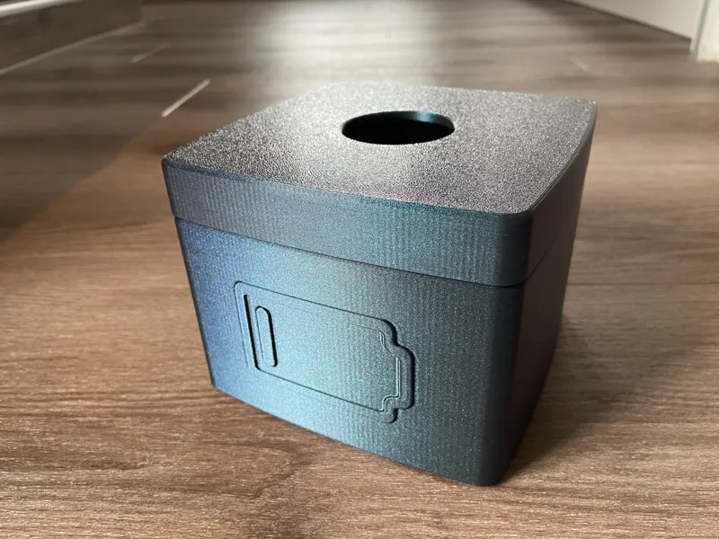 Aufbewahrungsbox für leere Batterien