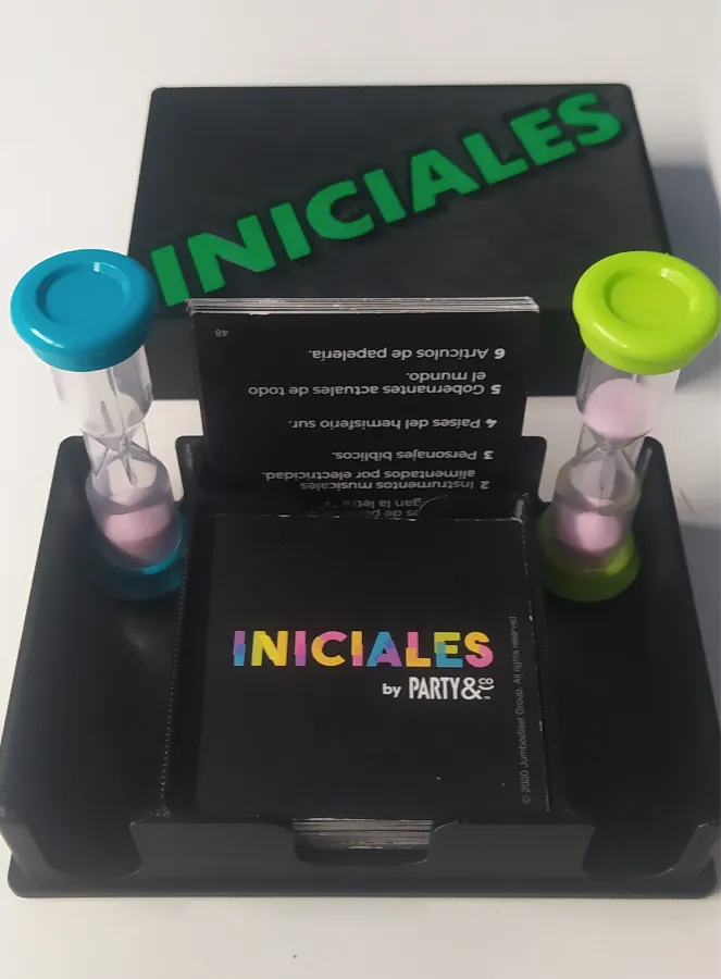 Caja viaje juego iniciales