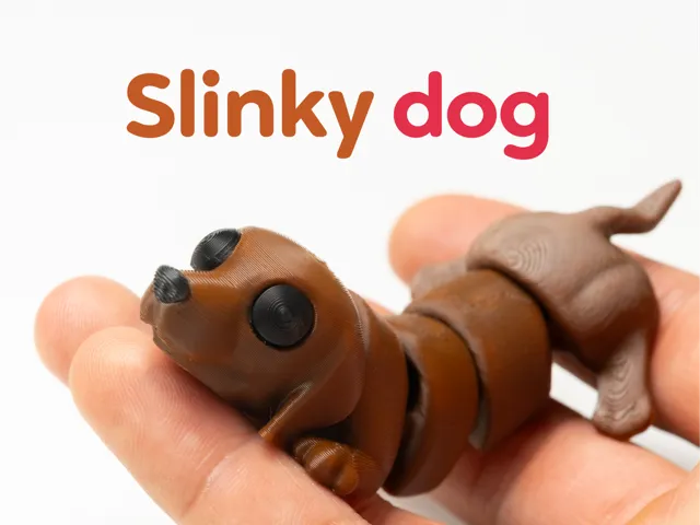 Sausage Dog - Articulated & Keychain