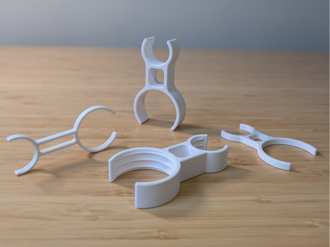 Parametric Tube Clamp Connector