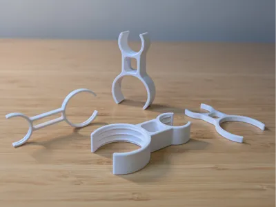 Parametric Tube Clamp Connector