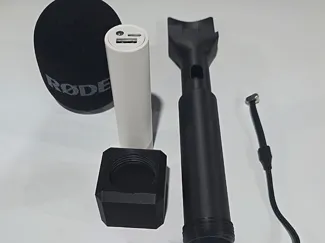 Rode Interview Go with Battery Storage Comparment