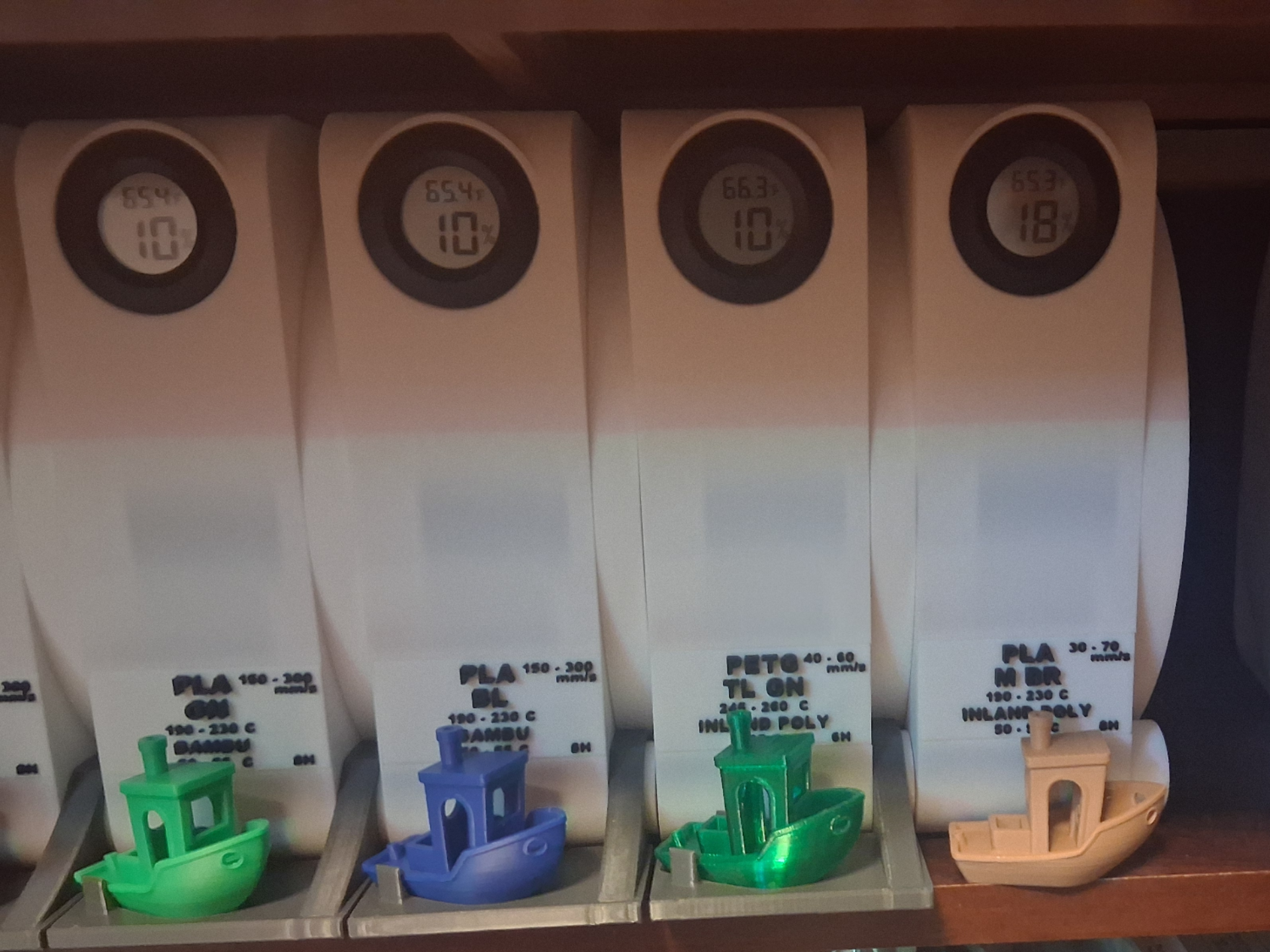 Modular Benchy Dock for DryBox/AMS w/ Label System