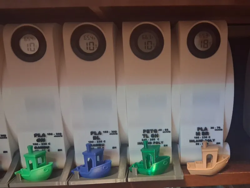 Modular Benchy Dock for DryBox/AMS w/ Label System