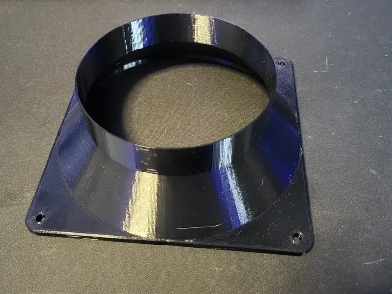140mm Fan to 100mm Duct Adapter