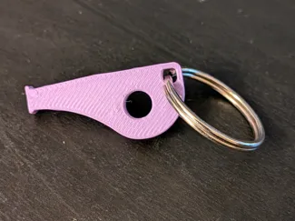 100dB Keychain Donut Whistle | < 2grams | 3min