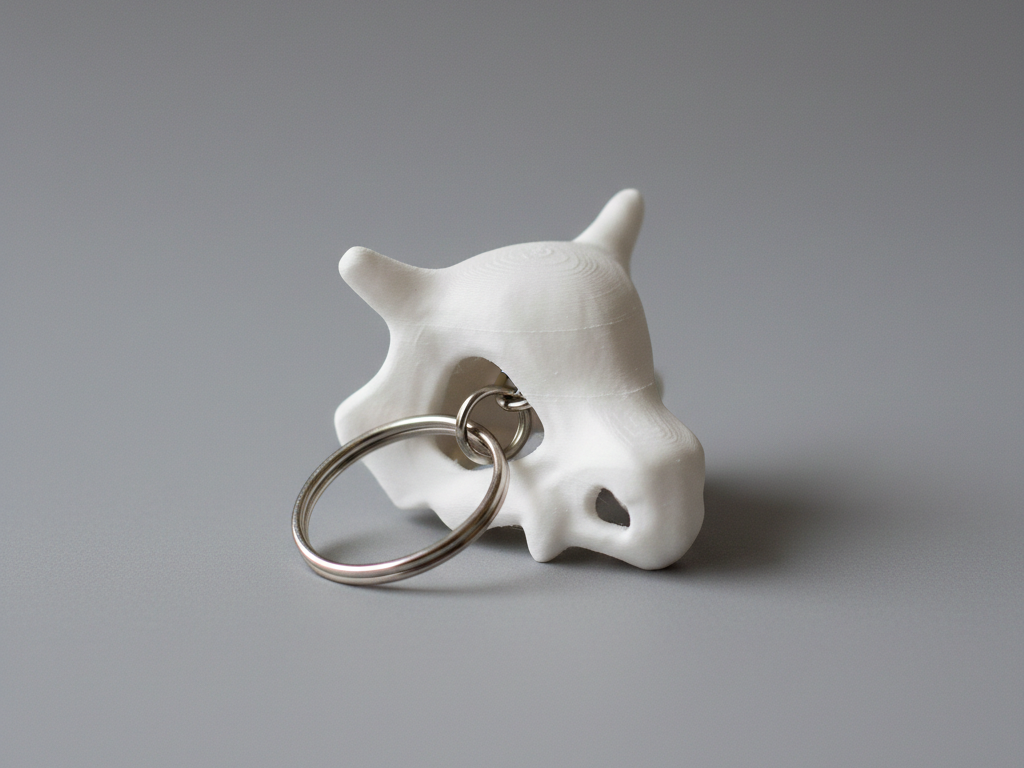 Anime Inspired Keychain - Cubone Keychain