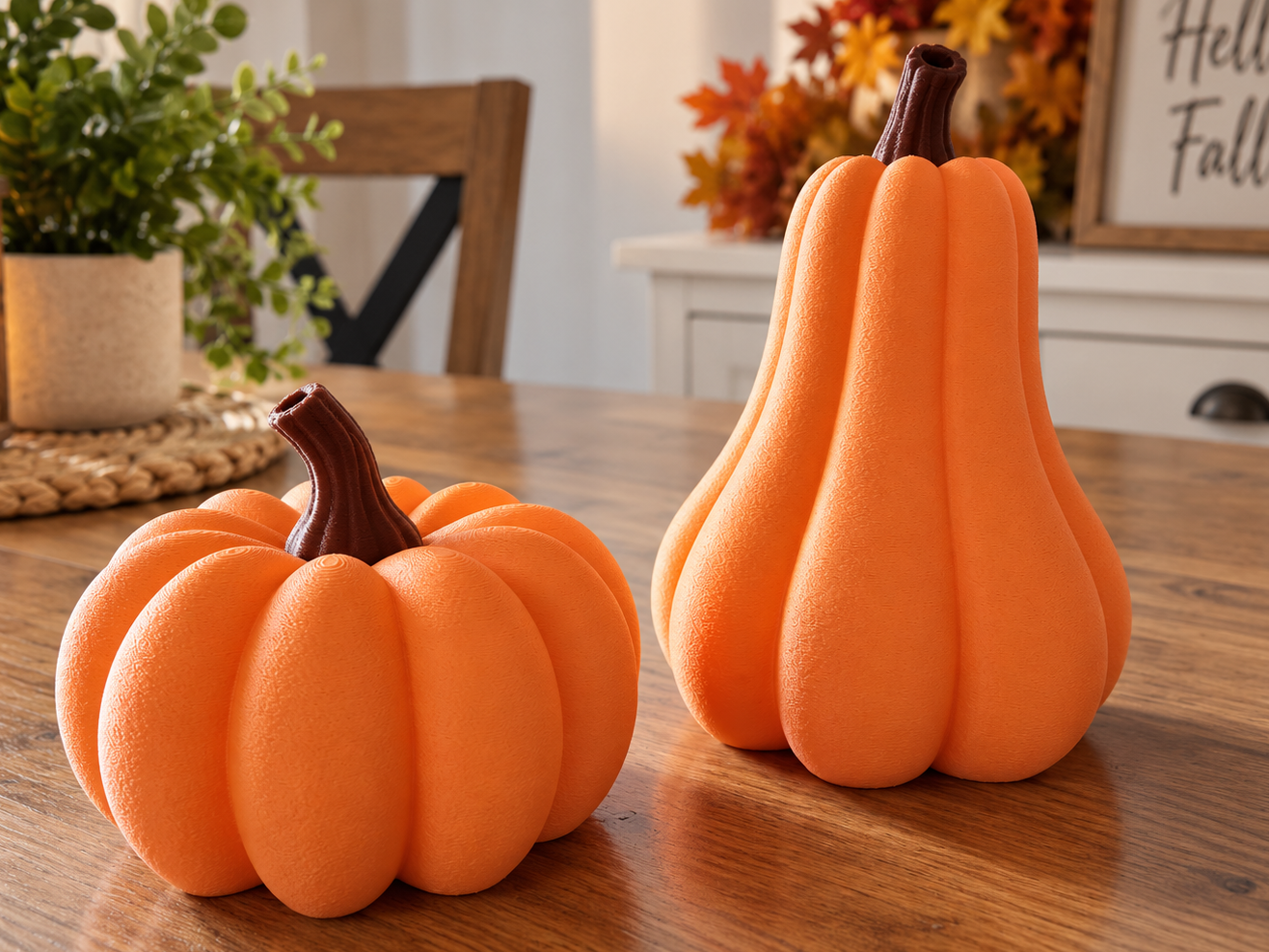 Autumn Pumpkin Decor Set - 1