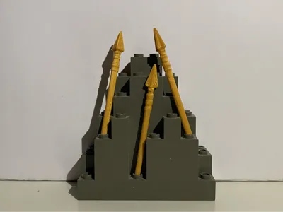Small Spear, compatible with building blocks