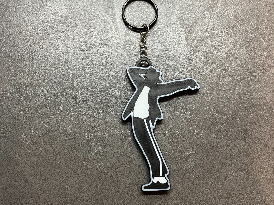 King of Pop, Michael Jackson, keychain