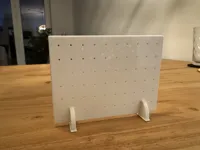 Updated Version of Earring holder, with round corners