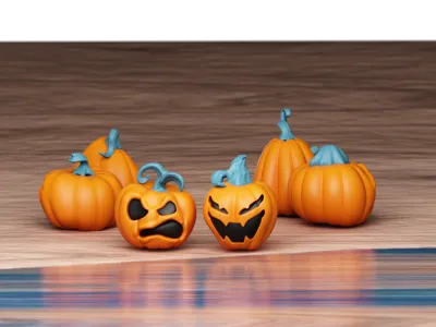 Pumpkin Concepts 2025 v5 by SnK3DD MakerWorld: Download Free 3D Models