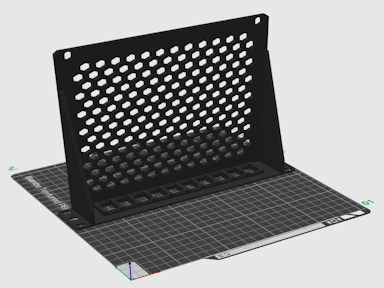10-inch 1U Keystone PatchPanel Shelf
