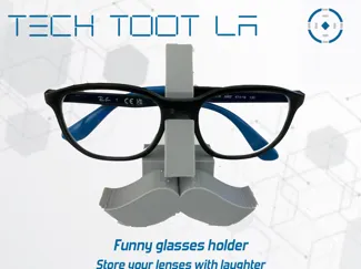Funny glasses holder