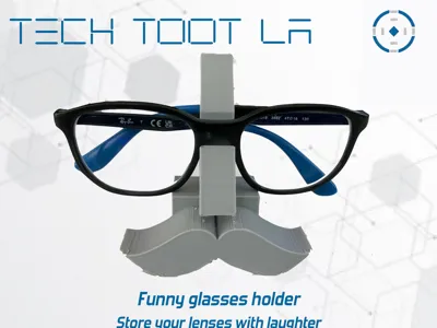 Funny glasses holder