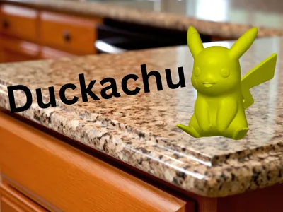 Duckachu ; The improvised Pikachu